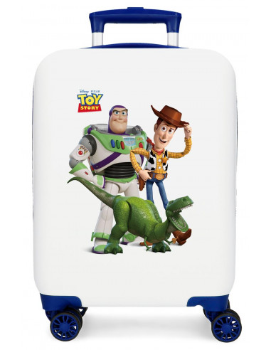 2451365 ABS SUITCASE 50CM 4W. TOY STORY WHITE